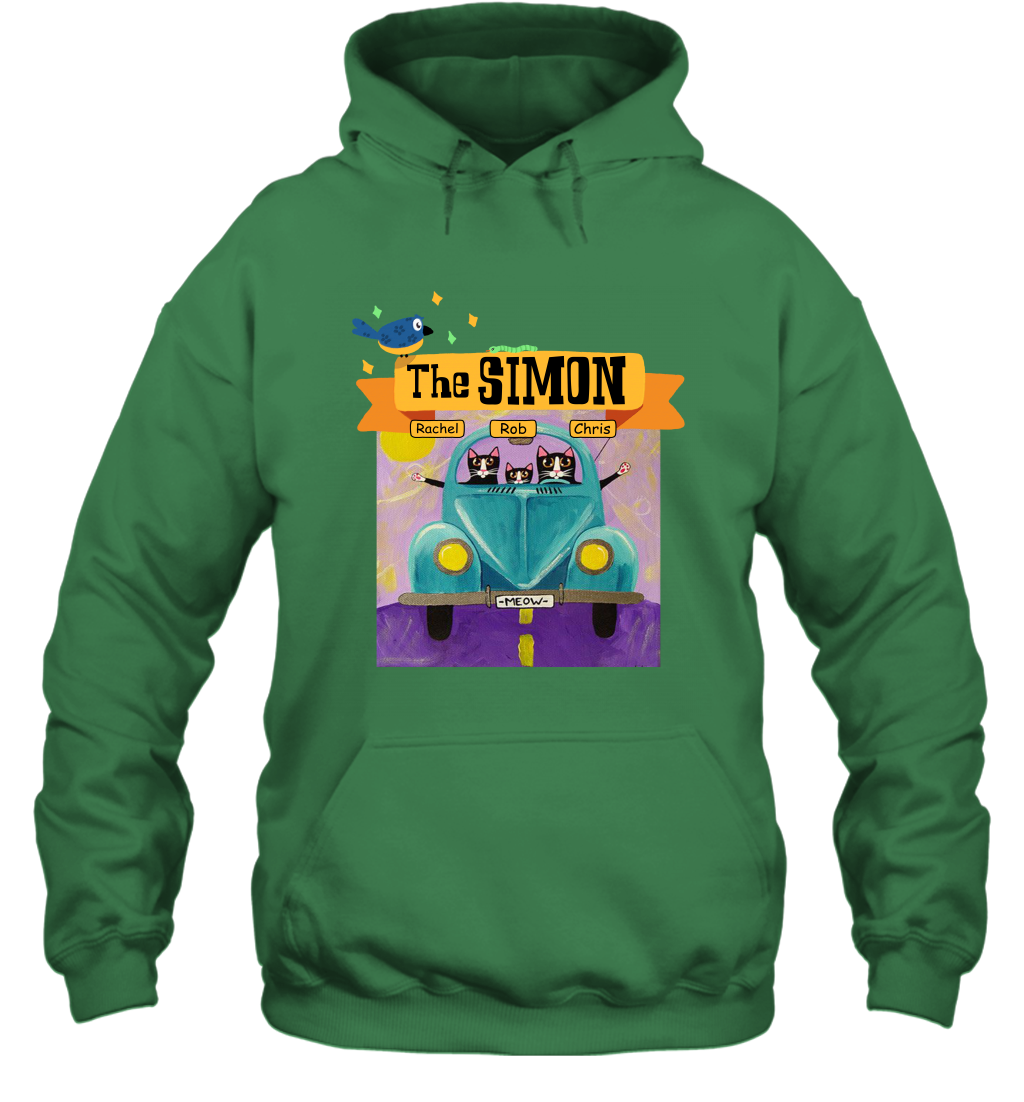 The Simon Family ( Customized Name ) Hoodie Hoodie Irish