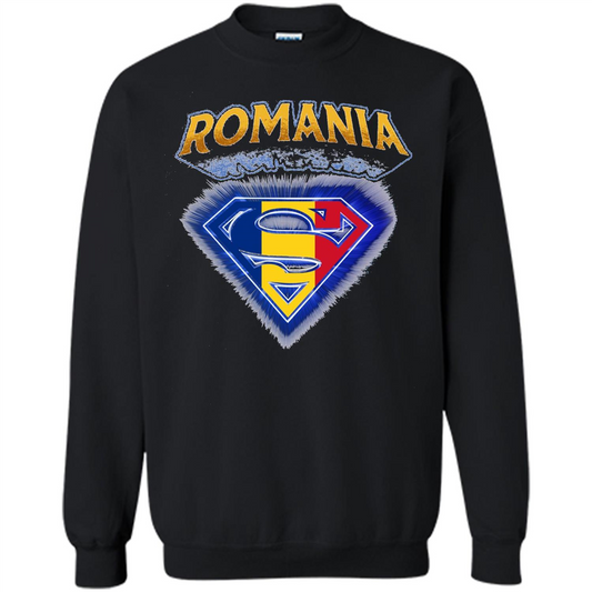 Power From Romania T-shirt Black