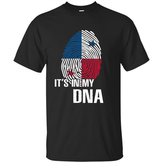 Panama In My DNA T-Shirt Panamanian Pride T-shirt Black