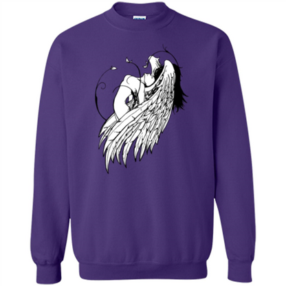 Angel T-shirt Angel Wings Orange