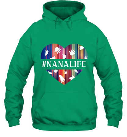 Hash Tag Nana Life Grandmom Shirt Hoodie Irish