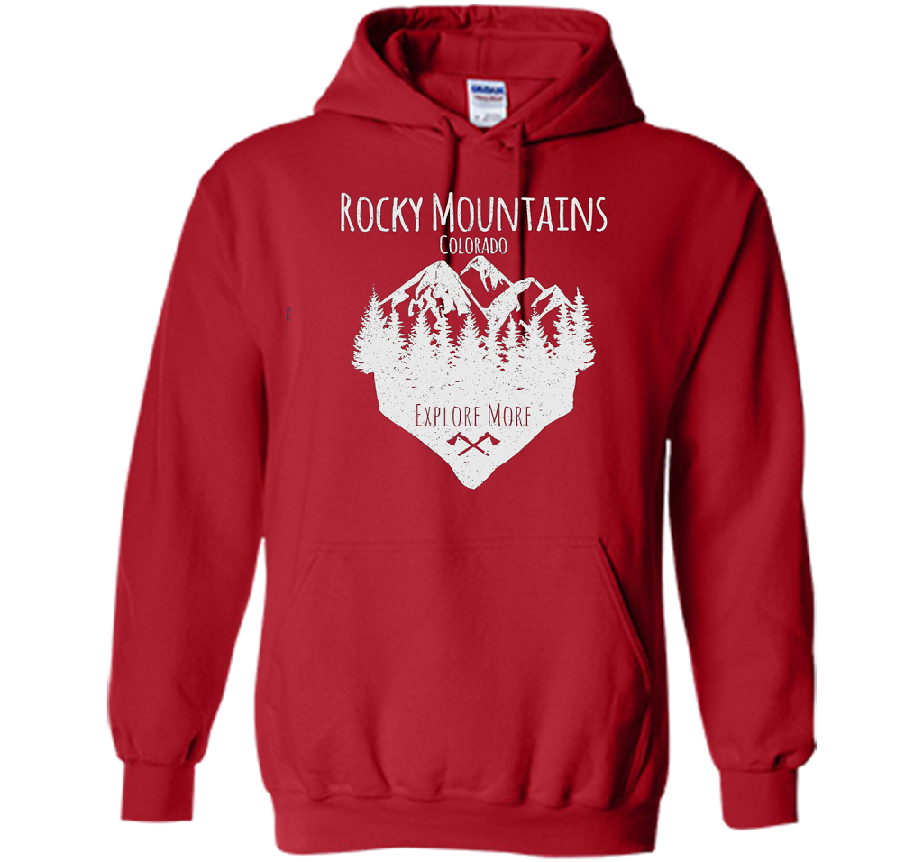 PREMIUM Rocky Mountains, Colorado - Souvenir T-Shirt t-shirt Red