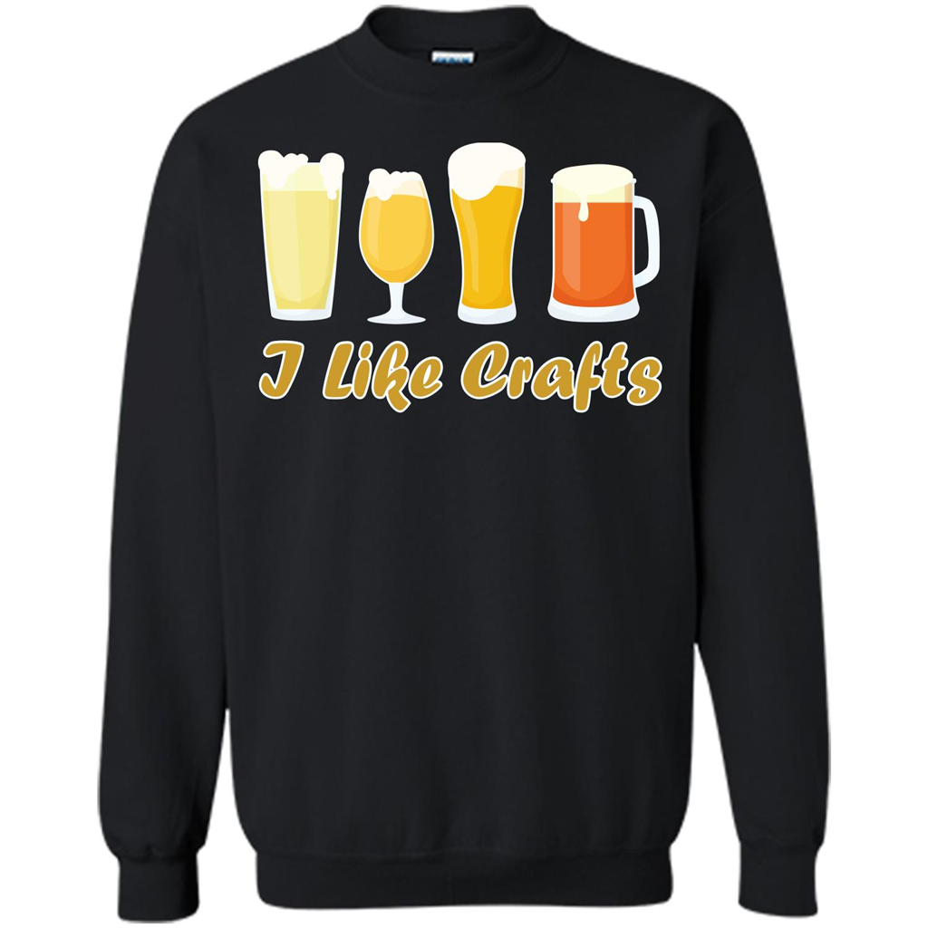 Beer T-shirt I Like Crafts Black