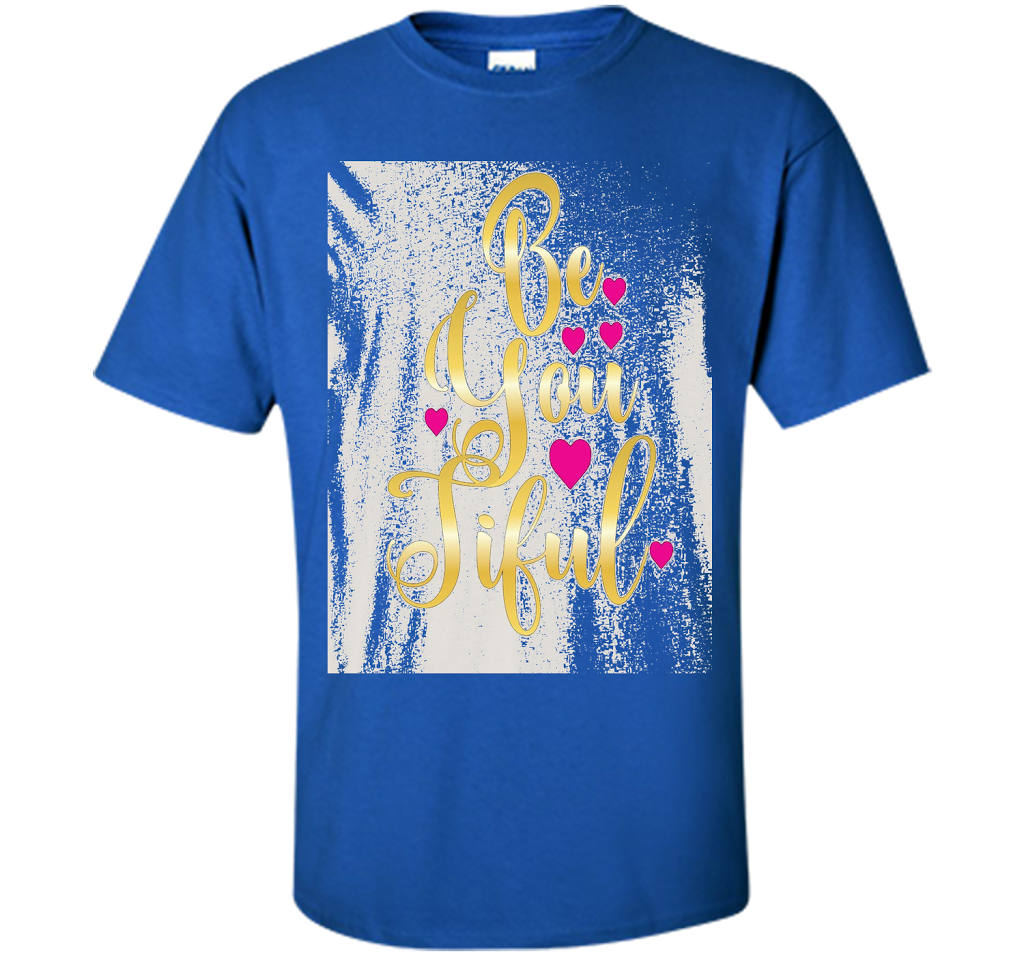 Beautiful Woman T-Shirt shirt Royal