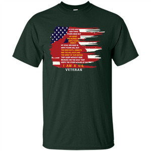 Military T-shirt My Eyes Have Seen Things Yours Have Not