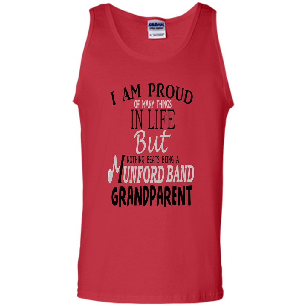 Proud Grandparent T-shirt Nothing Beats Being A Grandparent Red