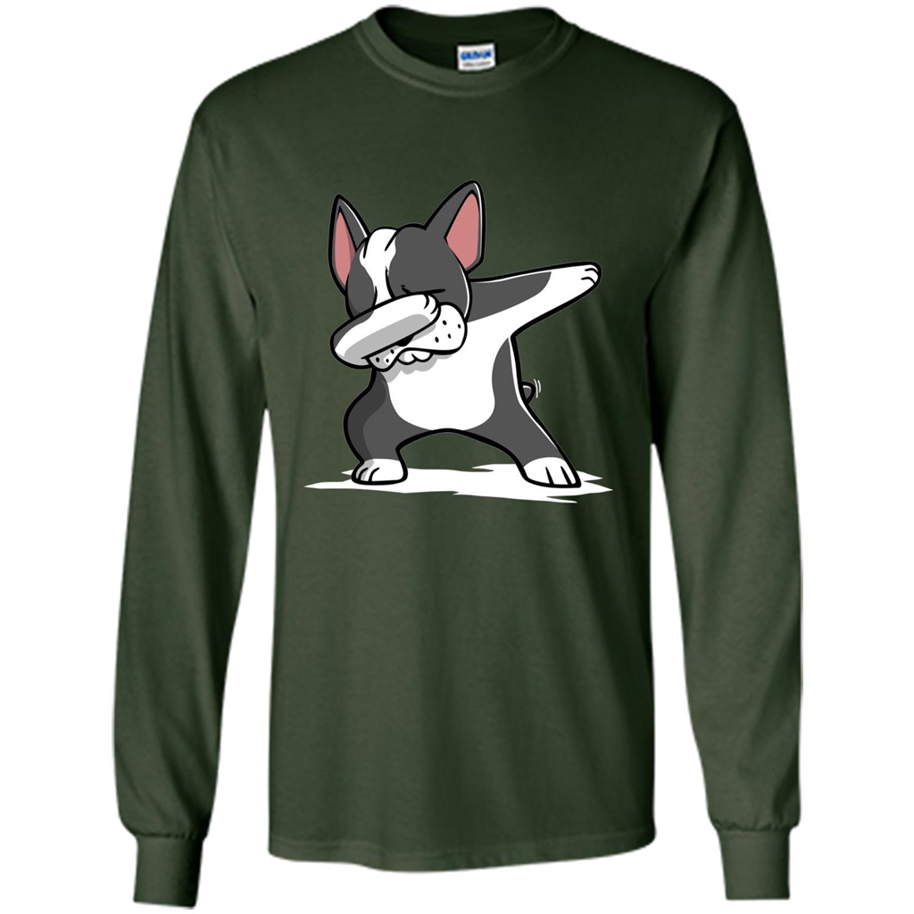 Dabbing Boston Terrier Dog T-Shirt Dab Dance T-shirt