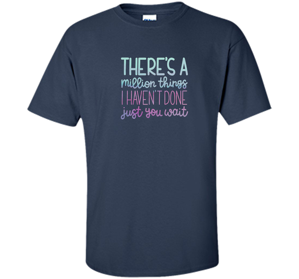 Just You Wait ~ Hamilton Tee ~ T-Shirt shirt Navy