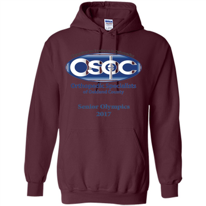 OSOC 9 Senior Olympics 2017 T-shirt Maroon