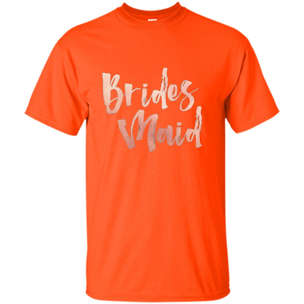 Bridesmaid T-shirt Orange