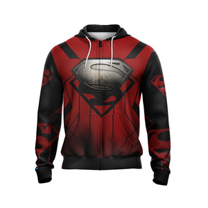 Man of Steel New Unisex Zip Up Hoodie