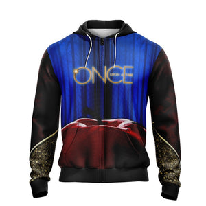 Once Upon A Time (Tv Show) Unisex Zip Up Hoodie