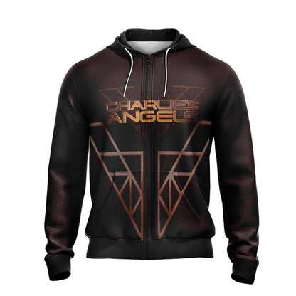 Charlie's Angels Symbol Unisex Zip Up Hoodie