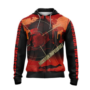 Mission: Impossible Unisex Zip Up Hoodie