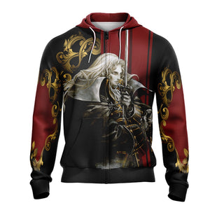 Castlevania - Alucard Unisex Zip Up Hoodie