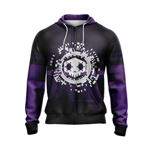 Overwatch - Sombra New Unisex Zip Up Hoodie