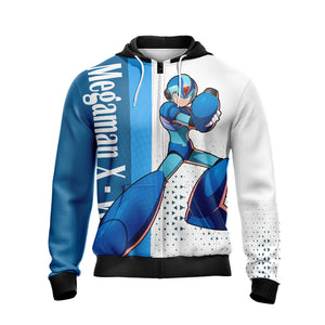 Megaman X - Ver.Ke Unisex Zip Up Hoodie