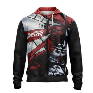 Daredevil New Unisex Zip Up Hoodie