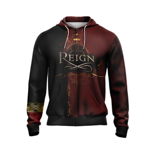 Reign (TV series)  Unisex Zip Up Hoodie Jacket