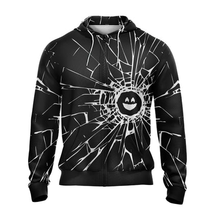 Black Mirror The Future Is Bright Zip Up Hoodie