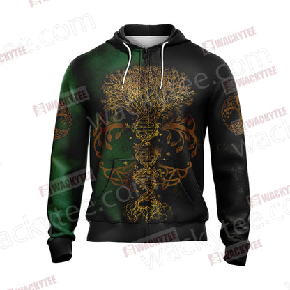 Tree Of Life Unisex Zip Up Hoodie Jacket