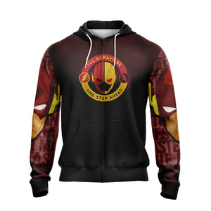 The Flash New Style Unisex Zip Up Hoodie