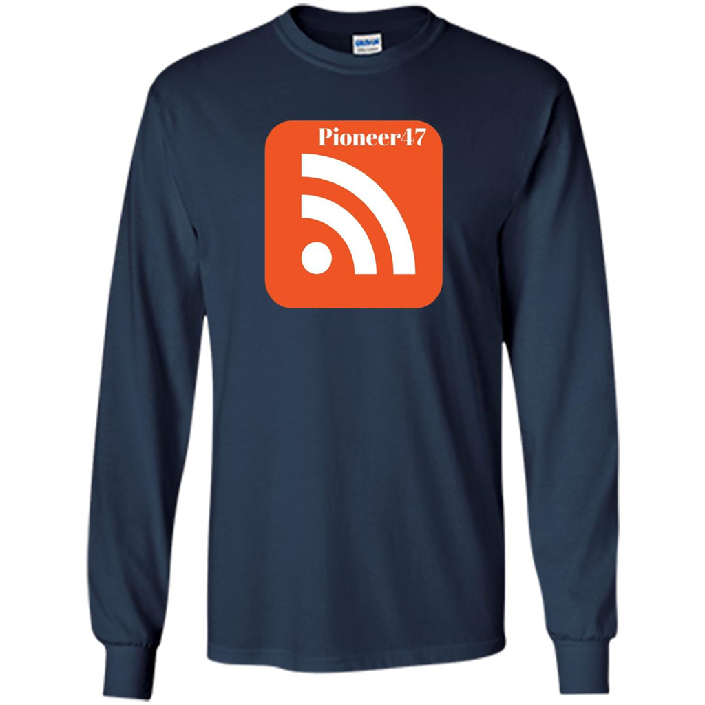 Pioneer47 t-shirt LDS Mormon T-shirt for Youth and Adults Navy