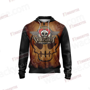 Skullgirls Unisex Zip Up Hoodie Jacket