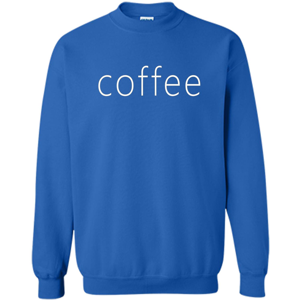 Coffee T-shirt Royal