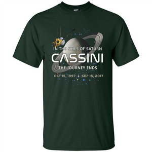 Cassini Spacecraft End Of Mission At Saturn T-Shirt