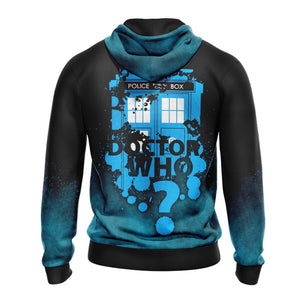 Doctor Who (TV show) Lord Of Time Unisex Zip Up Hoodie