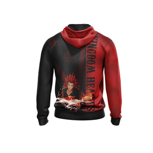 Kingdom Hearts II - Axel Unisex 3D Hoodie