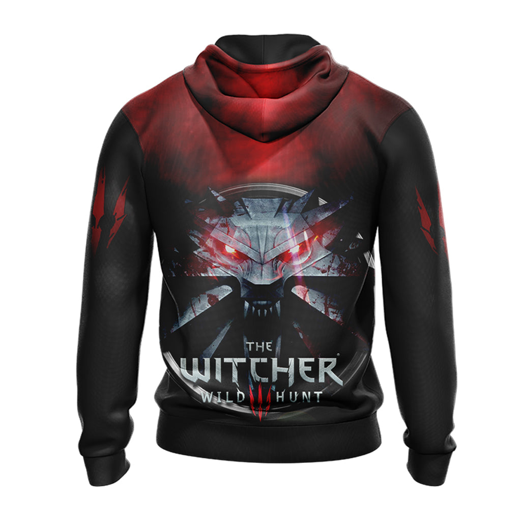 The Witcher Wild Hunt New Look Unisex Zip Up Hoodie