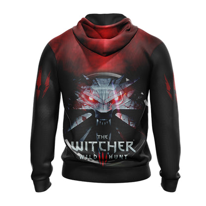 The Witcher Wild Hunt New Look Unisex Zip Up Hoodie