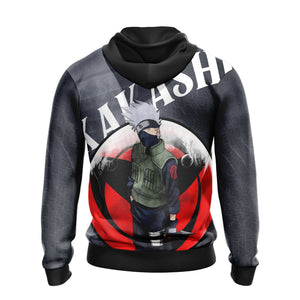 Naruto - Kakashi New Look Unisex Zip Up Hoodie