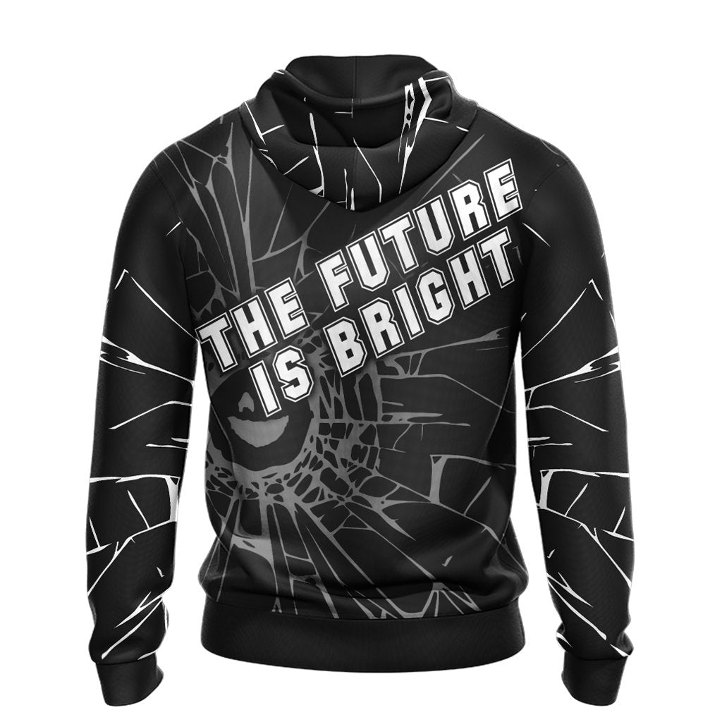 Black Mirror The Future Is Bright Zip Up Hoodie