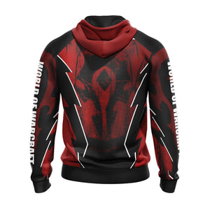 World Of Warcraft - For The Horde New Unisex Zip Up Hoodie