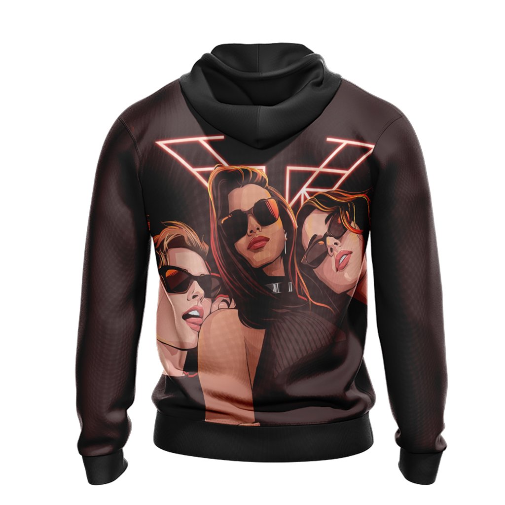 Charlie's Angels Symbol Unisex Zip Up Hoodie