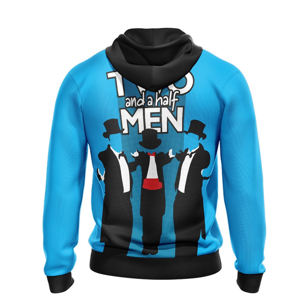 Two And A Half Men TV Show Unisex Zip Up Hoodie