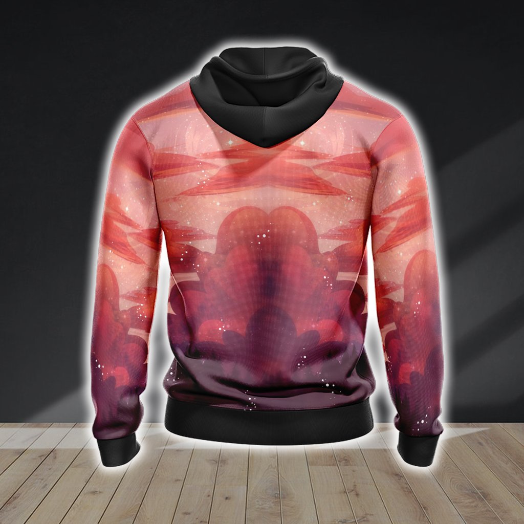 Just A Girl Who Loves Her Daddy Unisex 3D Zip Up Hoodie