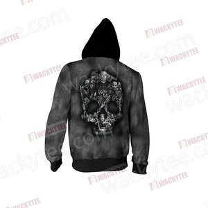 The Walking Dead Unisex 3D Zip Up Hoodie