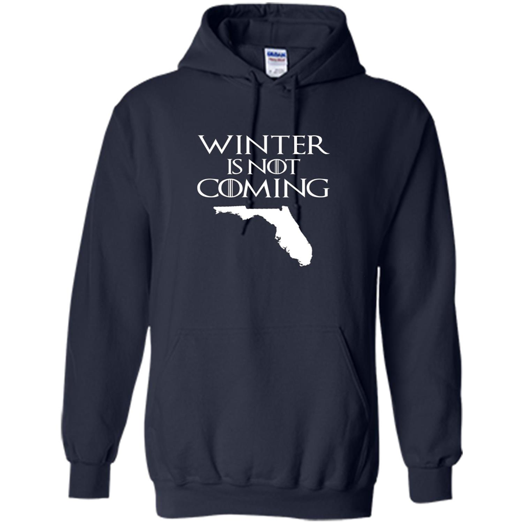 Florida Funny T shirt Winter Is Not Coming Navy