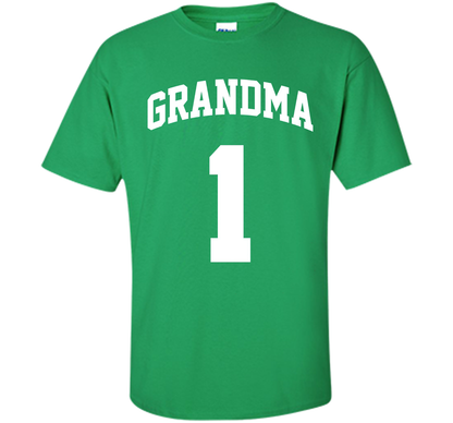 Number One Grandma T-Shirt shirt Irish Green