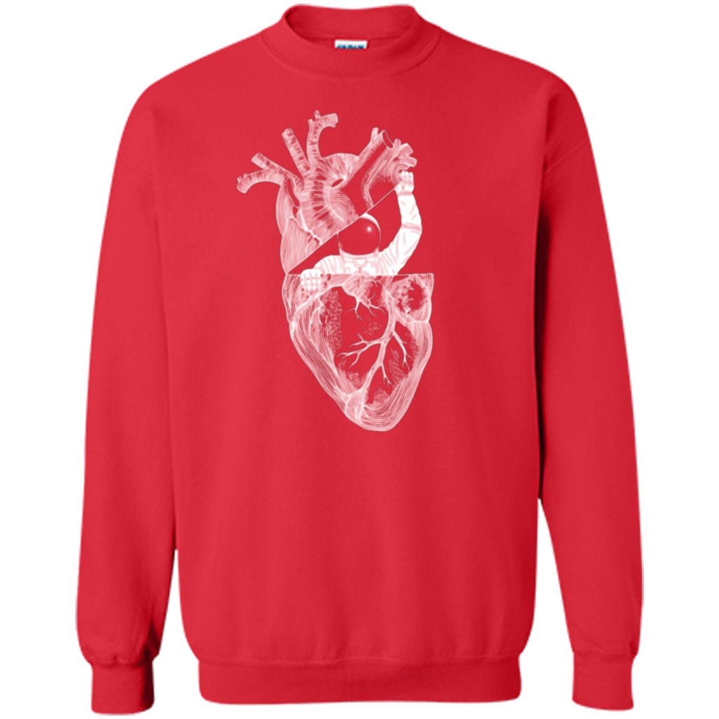 My Space T-shirt Heart T-shirt Red