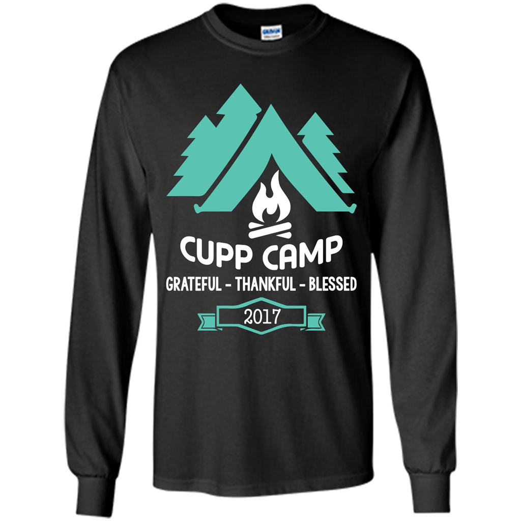 Camping T-shirt Cupp Camp Grateful - Thankful - Blessed 2017