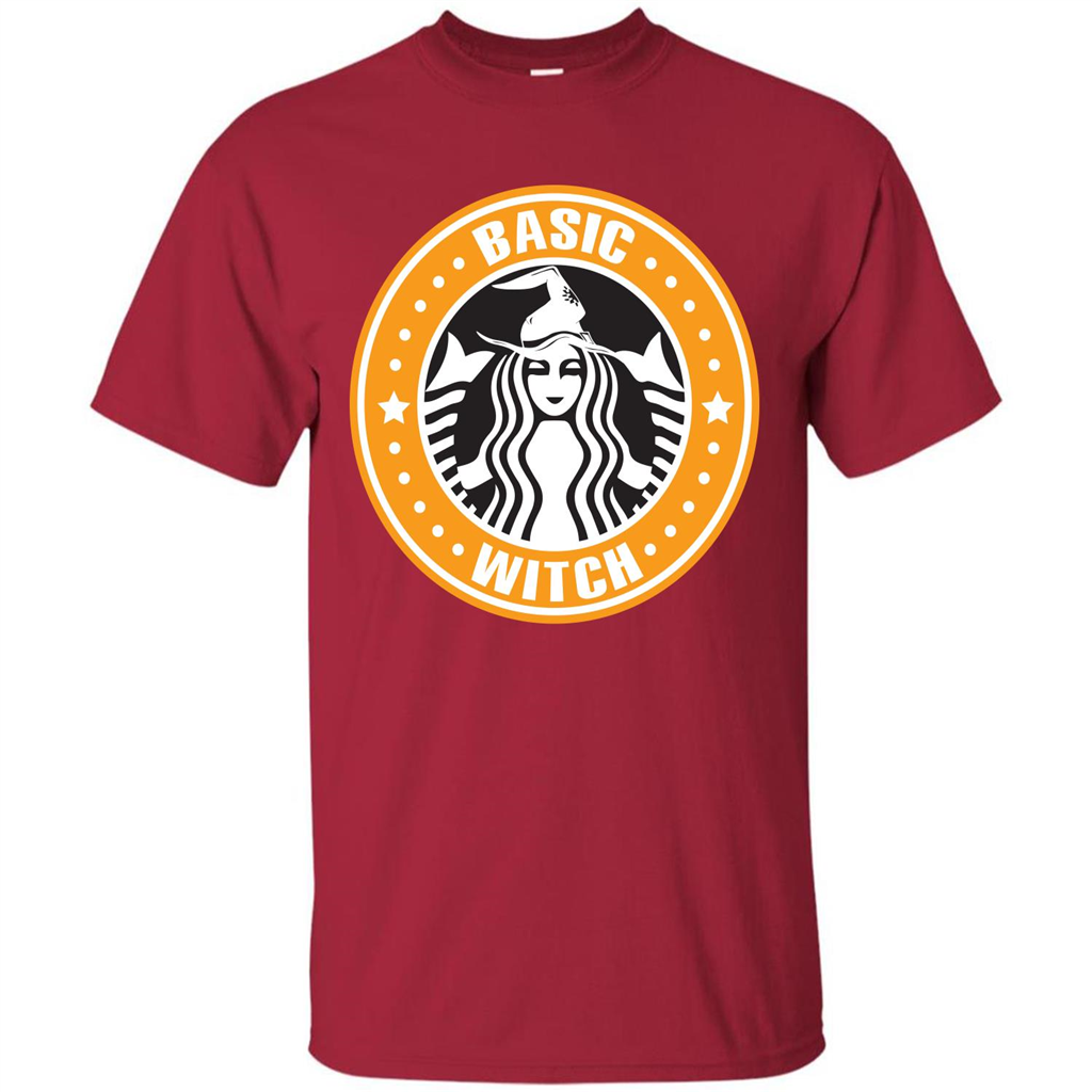 Halloween T-shirt Basic Witch T-shirt Cardinal