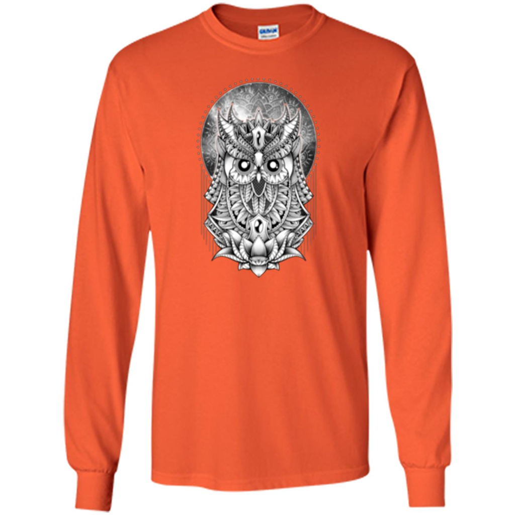 Venus Owl T-shirt Planet Orange