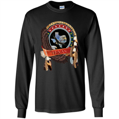 Dream Catcher Texas Art T-shirt Black