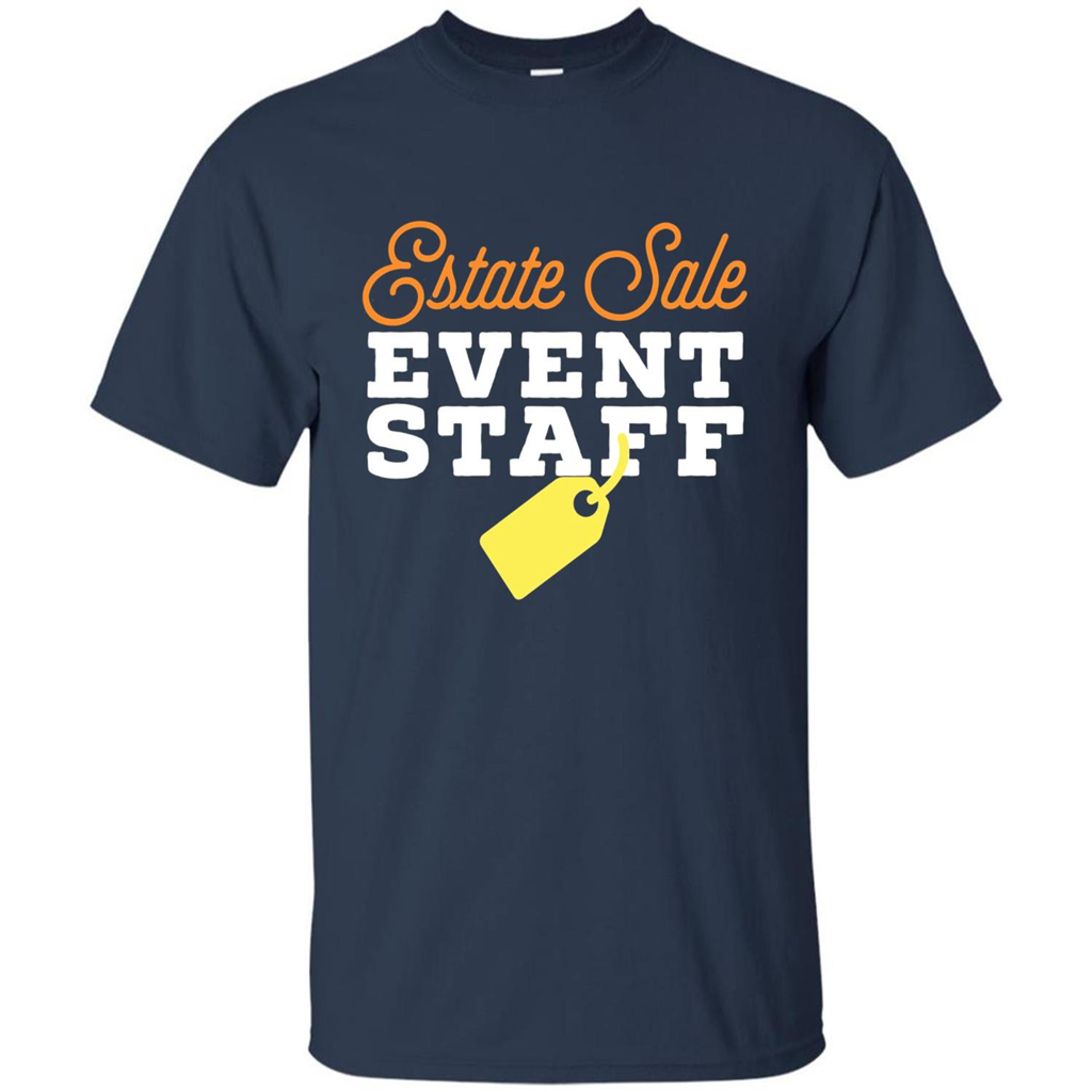 Estate Sale Event Staff T-shirt Navy