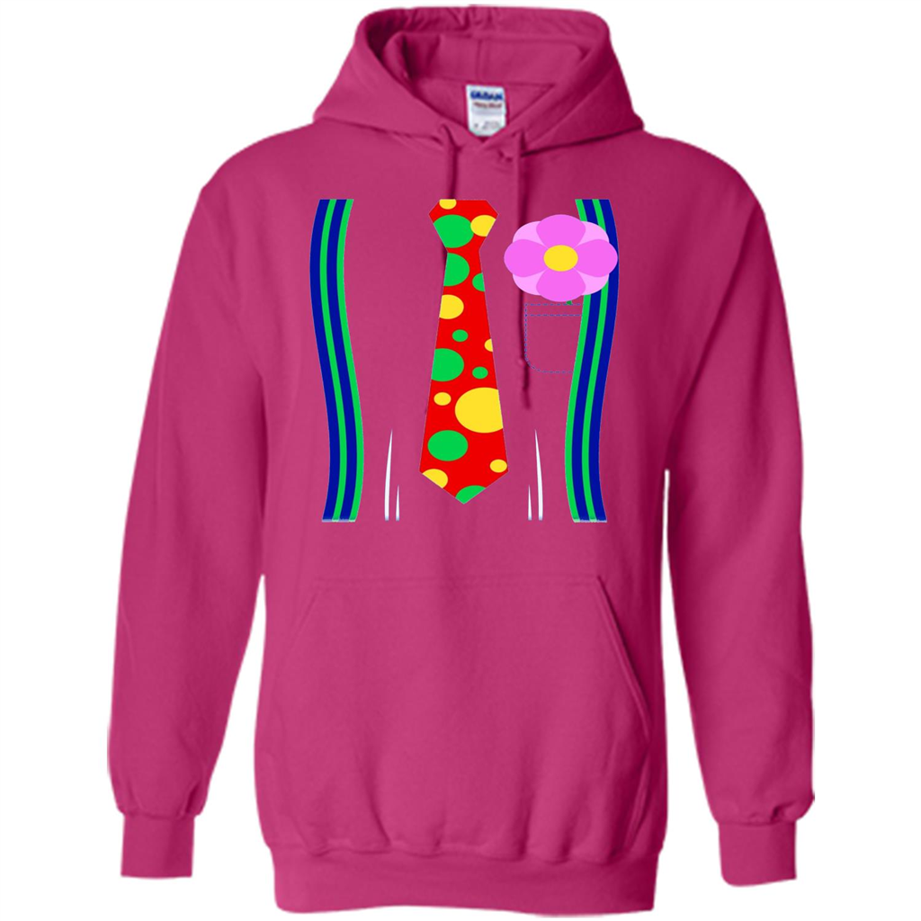 Halloween Clown Costume T-shirt Heliconia